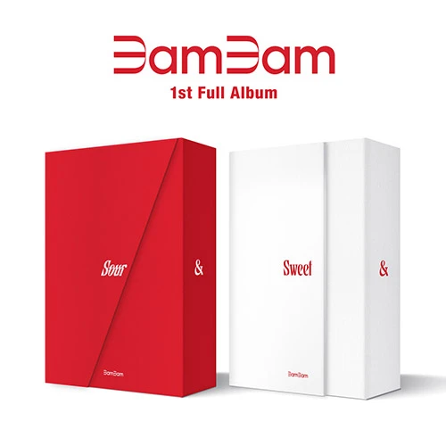 BamBam - 1st Full Album [Sour & Sweet] SET of 2 Albums