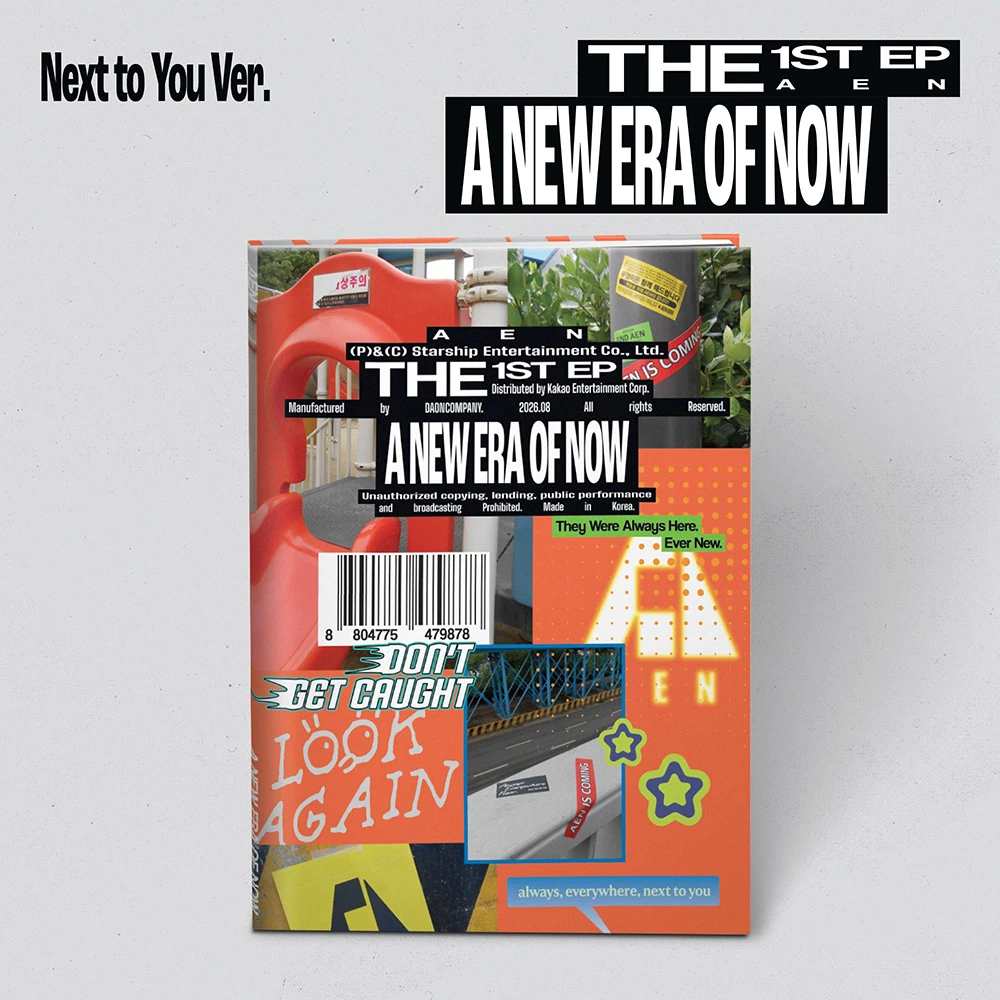 [10/5 In-Person Fansign] AEN - THE 1ST EP [A NEW ERA OF NOW] (Next to You Ver.)