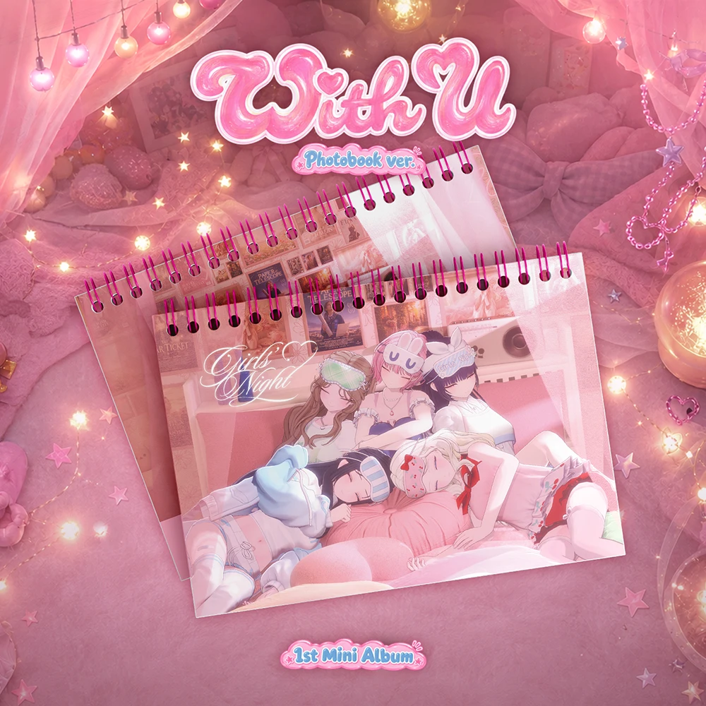 MW:MEU (뮤) - Mini Album 1 With U (Photobook Girls' Night ver.)
