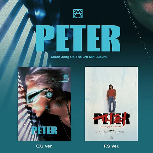 MOON JONGUP - The 3rd Mini Album [PETER] SET/Album 2 EA