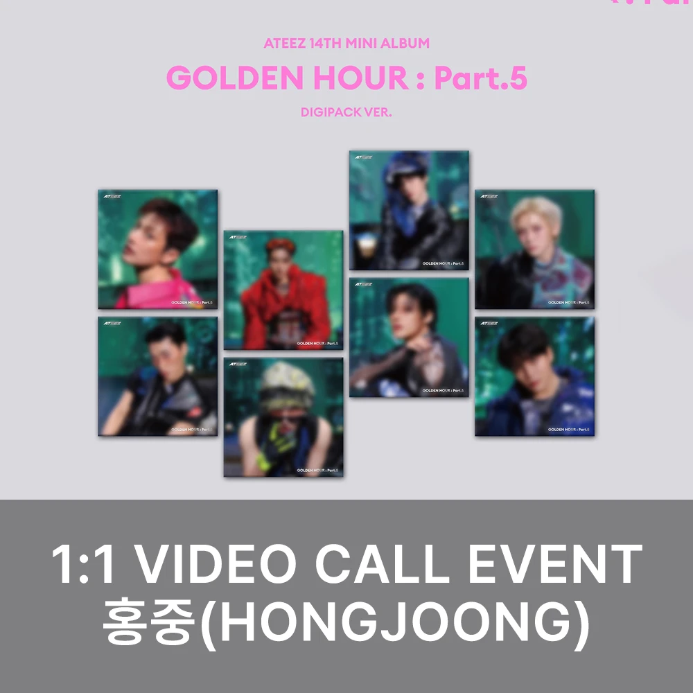 [Hongjoong][7/24 Video Call] ATEEZ - GOLDEN HOUR : Part.5 (DIGIPACK VER.)