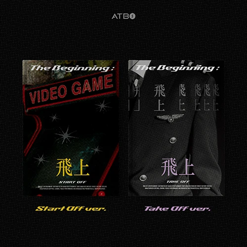 SET of 2 Albums ATBO (ATBO) - 3RD MINI ALBUM [The Beginning : 飛上]