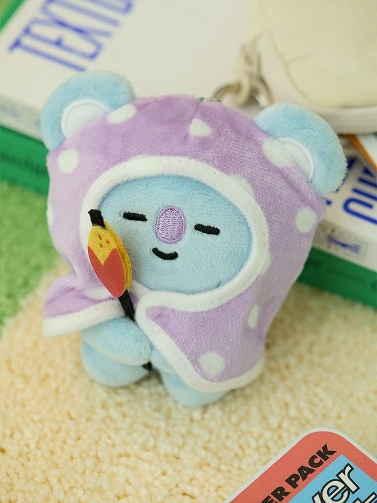 BT21 KOYA Campfire Blanket Plush Keyring