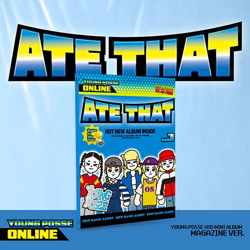 YOUNG POSSE - EP [ATE THAT] (Magazine Ver.)