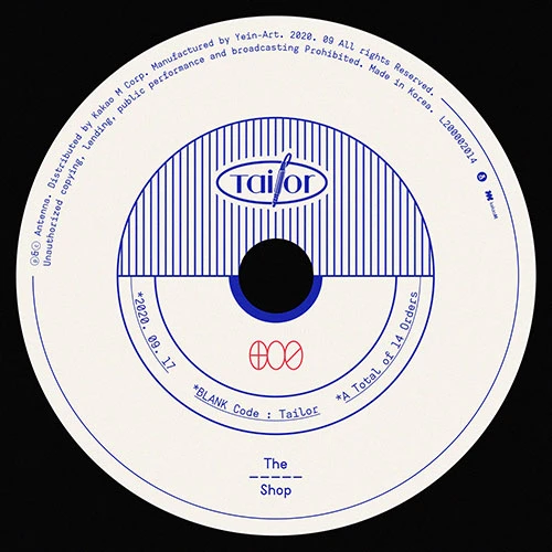 The BLANK Shop - 1st Full Album [Tailor]