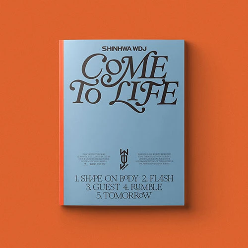 SHINHWA WDJ - The 1st Mini Album [Come To Life]