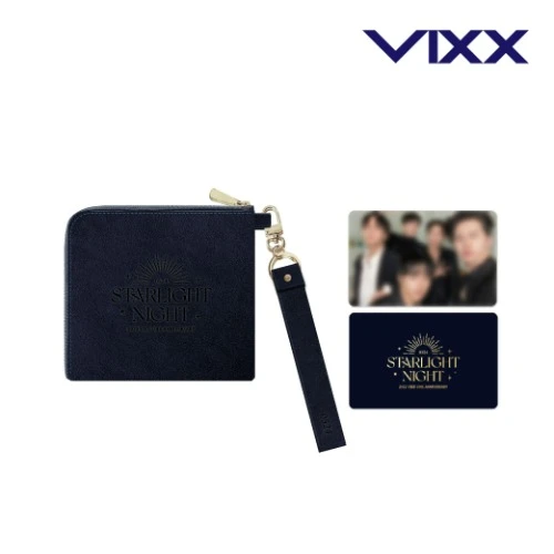 VIXX 10th ANNIVERSARY [STARLIGHT NIGHT] OFFICIAL GOODS - LEATHER POUCH