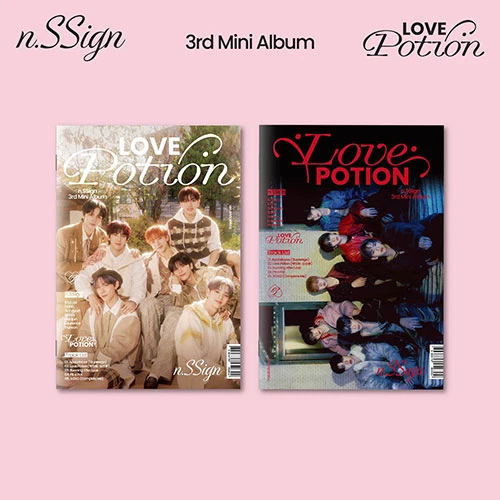 SET / 2 EA Album n.SSign - 3rd Mini Album [Love Potion]