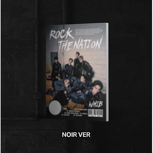 WHIB - The 1st Mini Album: ROCK THE NATION (NOIR Ver.)