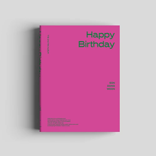SON DONGWOON - The 2nd Mini Album [Happy Birthday] (CLOUD ver.)
