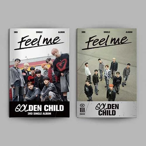 Golden Child - 3rd Single Album [Feel me] (2 Album SET)