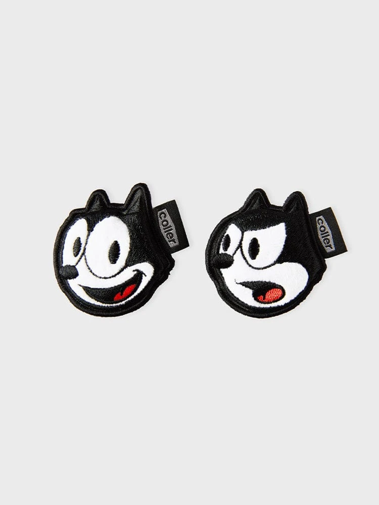 COLLÉ X Felix the Cat Plush Face Sticon Set