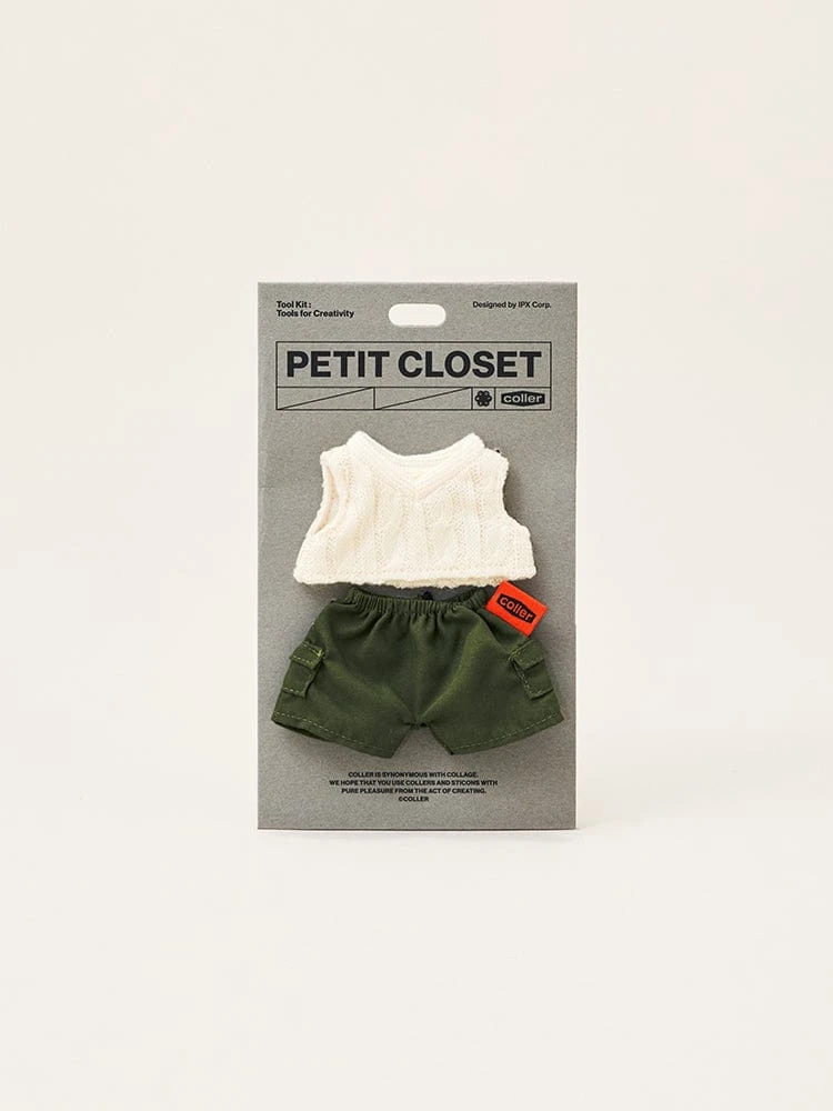 Colle Petit Closet Ivory Setup