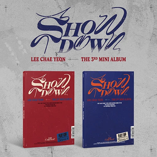[SET/2 Albums] LEE CHAEYEON - The 3rd Mini Album [SHOWDOWN]