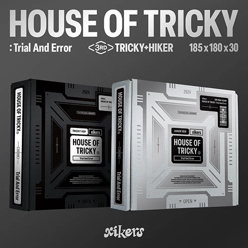 SET (Album 2 EA) xikers - 3RD MINI ALBUM [HOUSE OF TRICKY : Trial And Error]