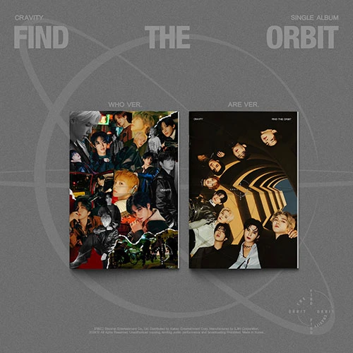 SET: 2 Albums CRAVITY - Single Album [FIND THE ORBIT] (WHO / ARE ver.)