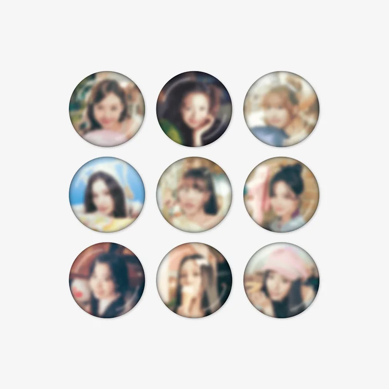 SECRET CAN BADGE - TWICE THE THRILL