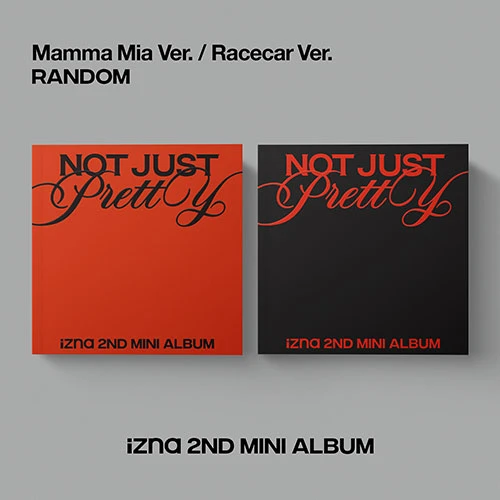 izna - [Not Just Pretty] PHOTOBOOK Ver. (Mamma Mia Ver. / Racecar Ver.) (Random Ver.)