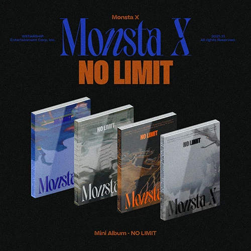 SET: 4 Album MONSTA X - Mini Album 10th [NO LIMIT]