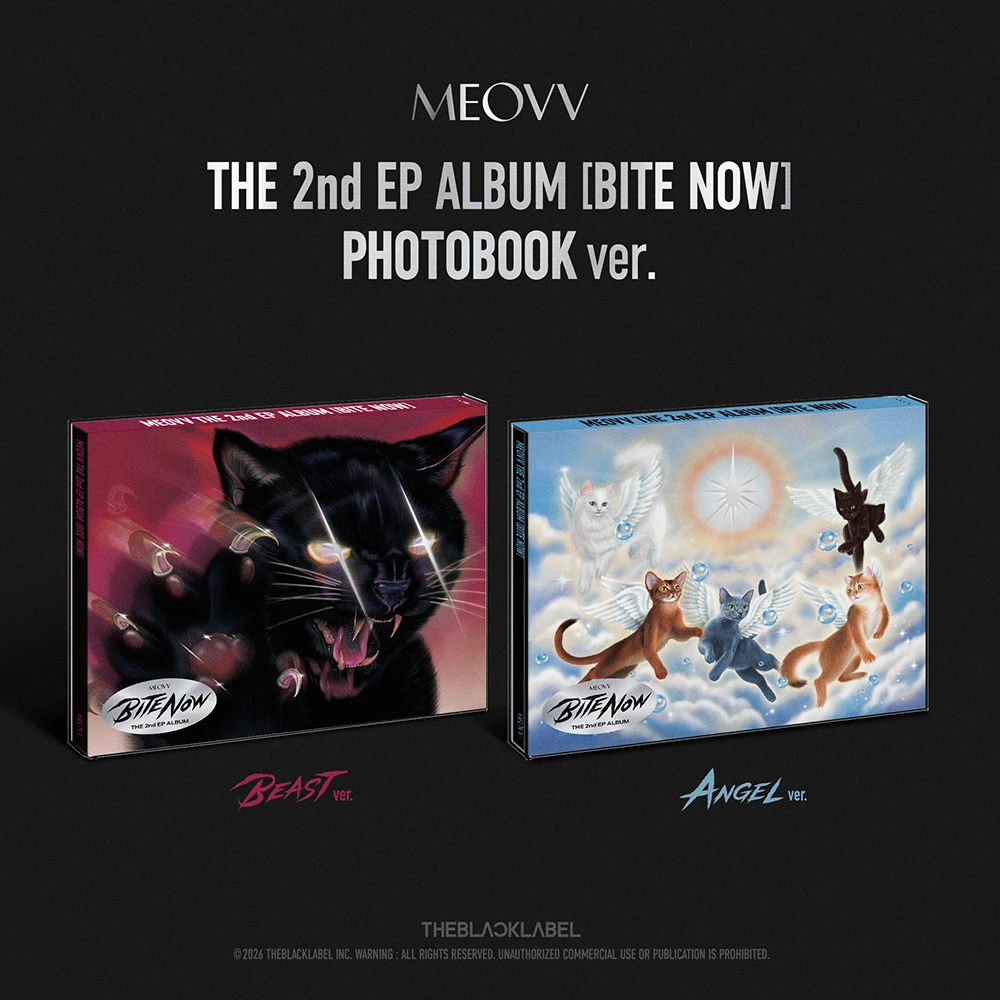 SET (Album 2 EA) MEOVV - THE 2nd EP ALBUM [BITE NOW] PHOTOBOOK ver.