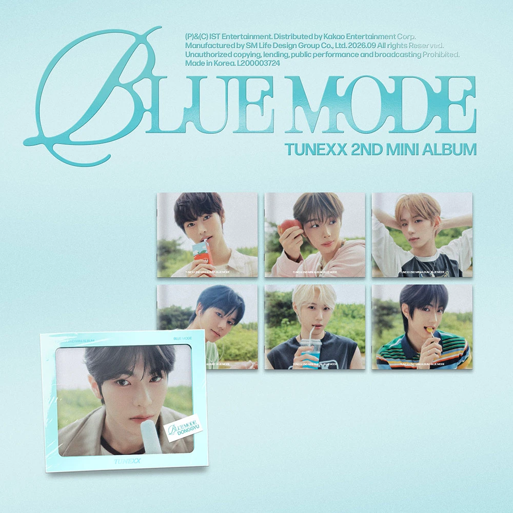 TUNEXX - Mini Album 2 [BLUE MODE] (INDIVIDUAL MODE ver.)