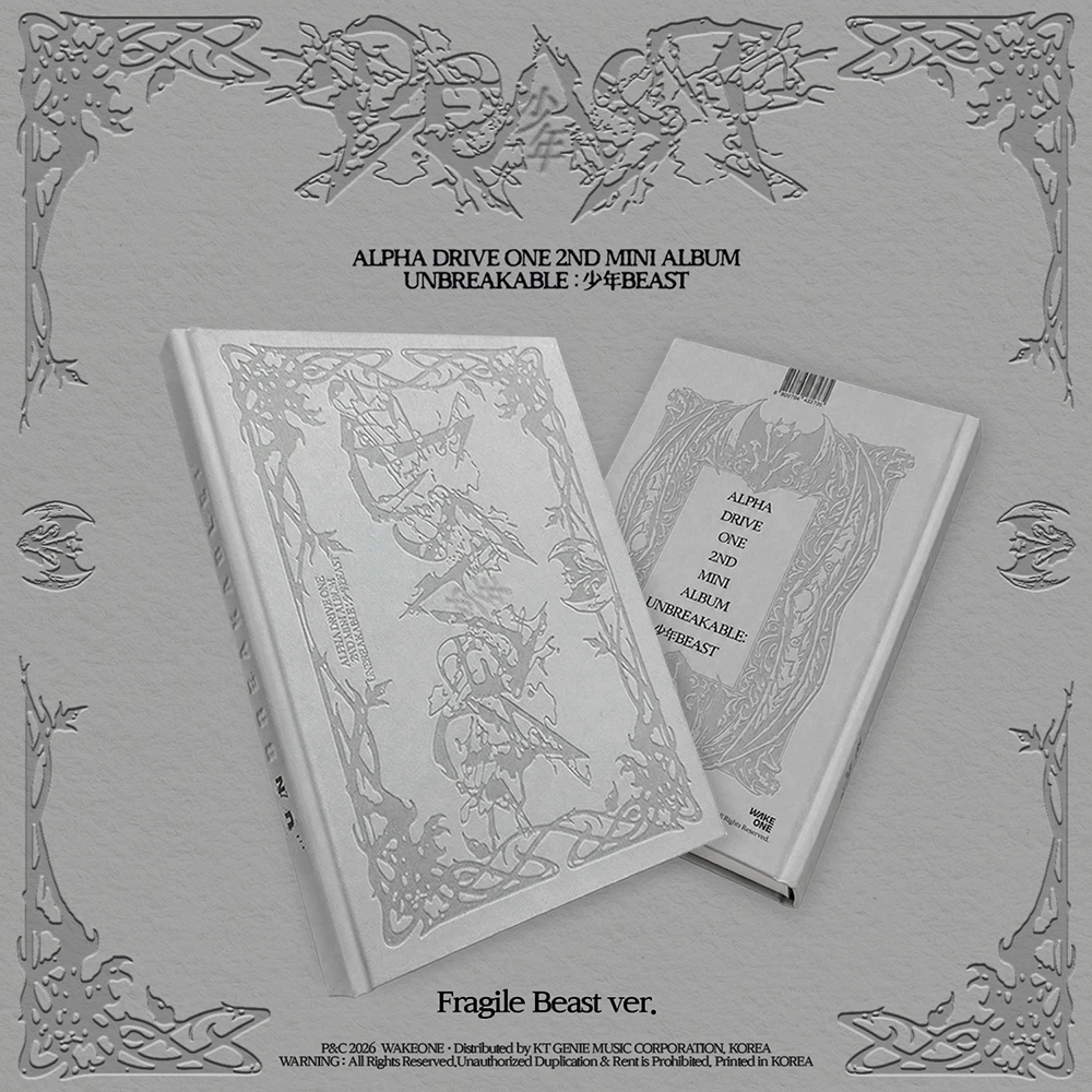 [11/4 In-Person Fansign] ALPHA DRIVE ONE - Mini Album 2 'UNBREAKABLE : 少年BEAST' Fragile Beast Ver.