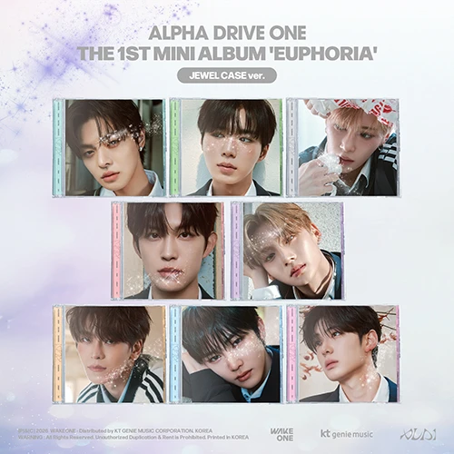 ALPHA DRIVE ONE - THE 1ST MINI ALBUM [EUPHORIA] (JEWEL CASE ver.)