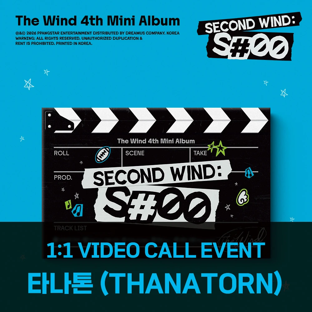 TANATON [10/2 Video Call] The Wind - Mini Album 4 [Second wind : S#00] (Photobook Ver.)