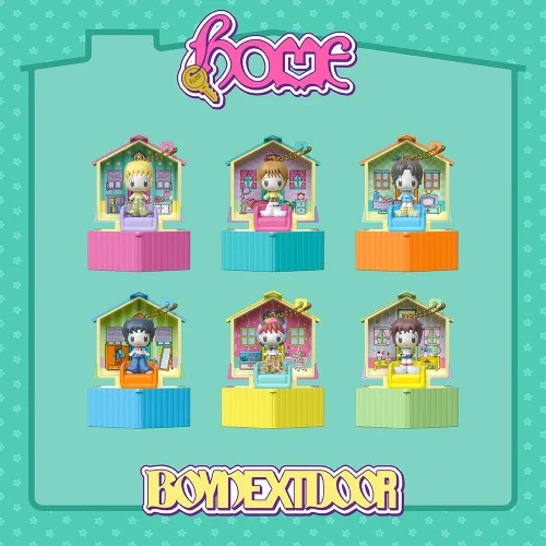 SET/6 Albums BOYNEXTDOOR - 1st Studio Album [HOME] (POCKET HOME ver.)