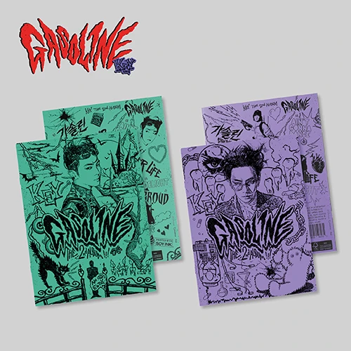 KEY - 2nd Full Album [Gasoline] (Booklet Ver.)