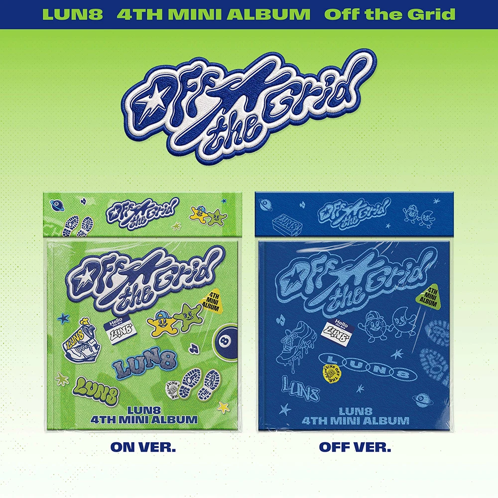 [Lucky Draw] LUN8 - 4TH MINI ALBUM [Off the Grid] (ON Ver. / OFF Ver.)