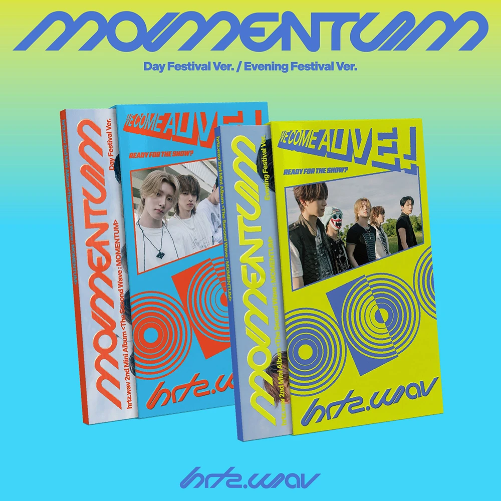 SET/2 Albums hrtz.wav - Mini Album 2nd [The Second Wave : MOMENTUM]