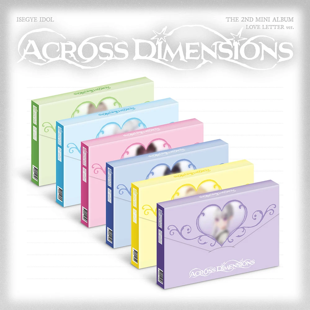 ISEGYE IDOL - The 2nd Mini Album [Across Dimensions] (LOVE LETTER ver.) [Video Call 11/14]