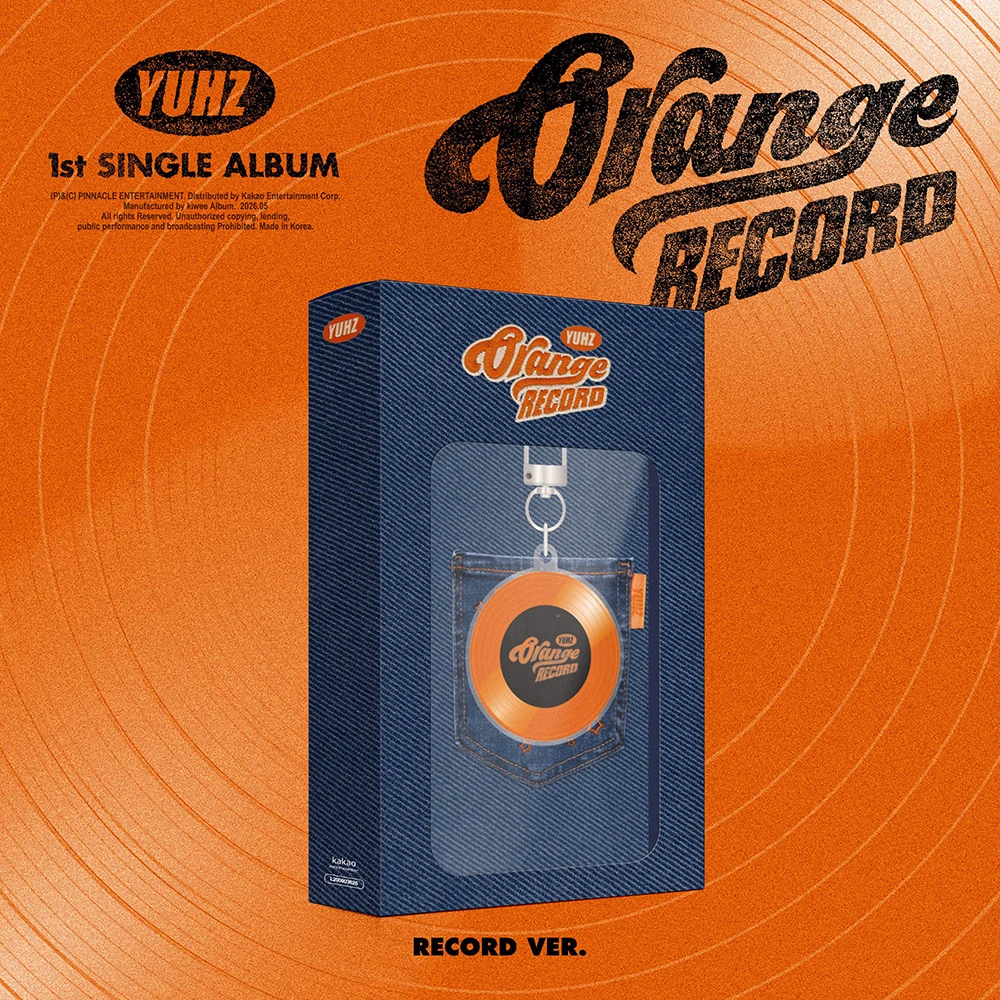 YUHZ - 1st Single Album [Orange Record] Record ver. (Kiwee Album)