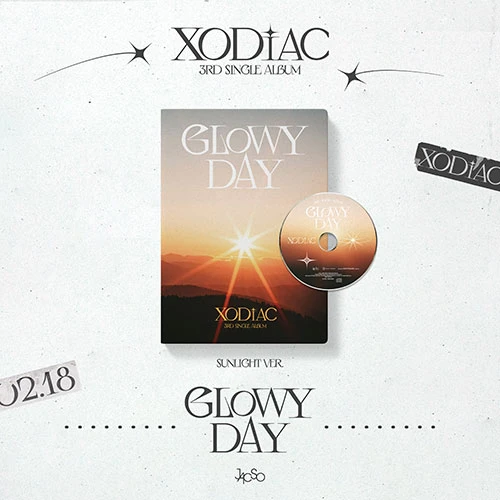 XODIAC - 3RD SINGLE [GLOWY DAY] (SUNLIGHT Ver.)