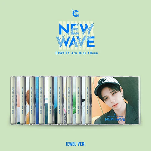 [SET] CRAVITY - Mini Album 4 [NEW WAVE] (Jewel Ver. Limited Edition)