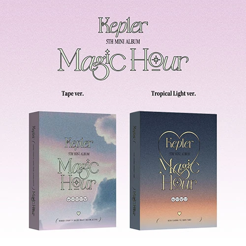 SET 2 Album Kep1er - Mini 5th Album [Magic Hour] (Unit ver.)