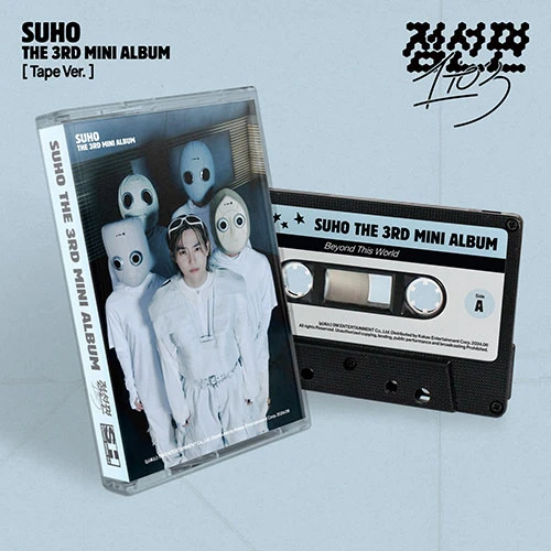 SUHO - Mini Album 3 [점선면 (1 to 3)] (Tape Ver.)