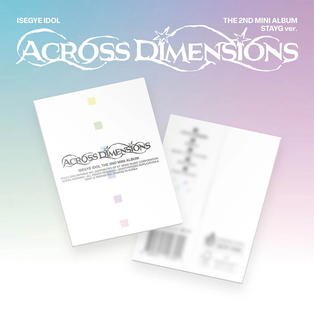[Apple Bonus] ISEGYE IDOL - The 2nd Mini Album [Across Dimensions] (STAYG ver.)