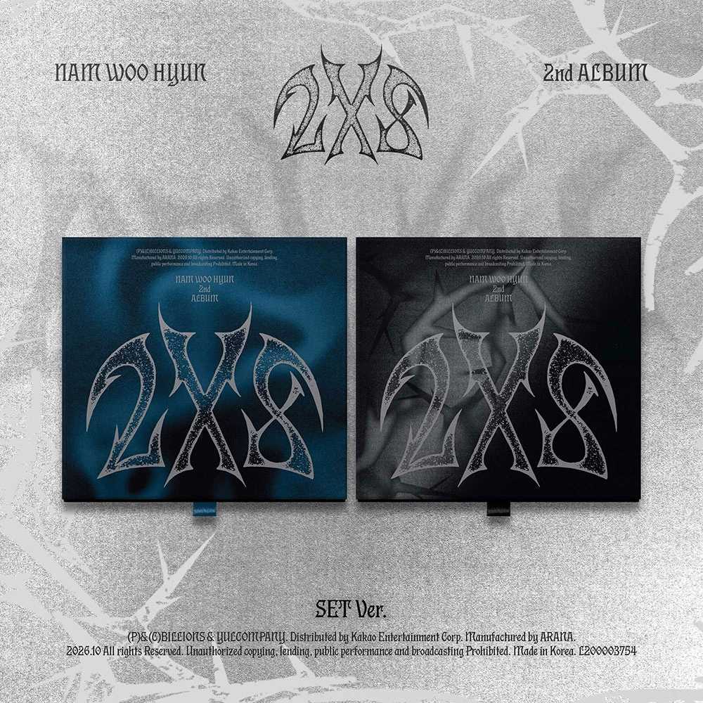 Nam Woohyun - 2nd Studio Album [2X8] (SET Ver., 2 Albums)