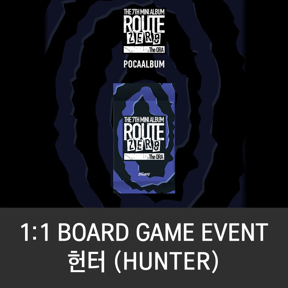 [Hunter][8/8 Board Game] Circus (xikers) - 7TH MINI ALBUM [ROUTE ZERO : The ORA]