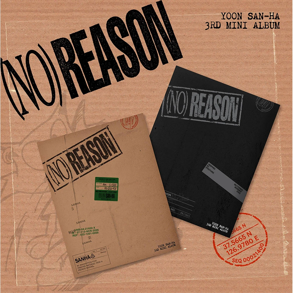 [7/19 Video Call] Yoon Sanha - 3rd Mini Album [NO REASON] (UNDEFINED VER. / UNBOUND VER.)