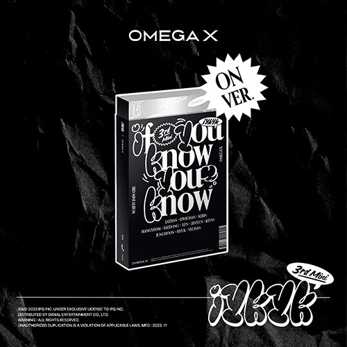 OMEGA X - 3rd Mini Album [iykyk] (ON ver.)