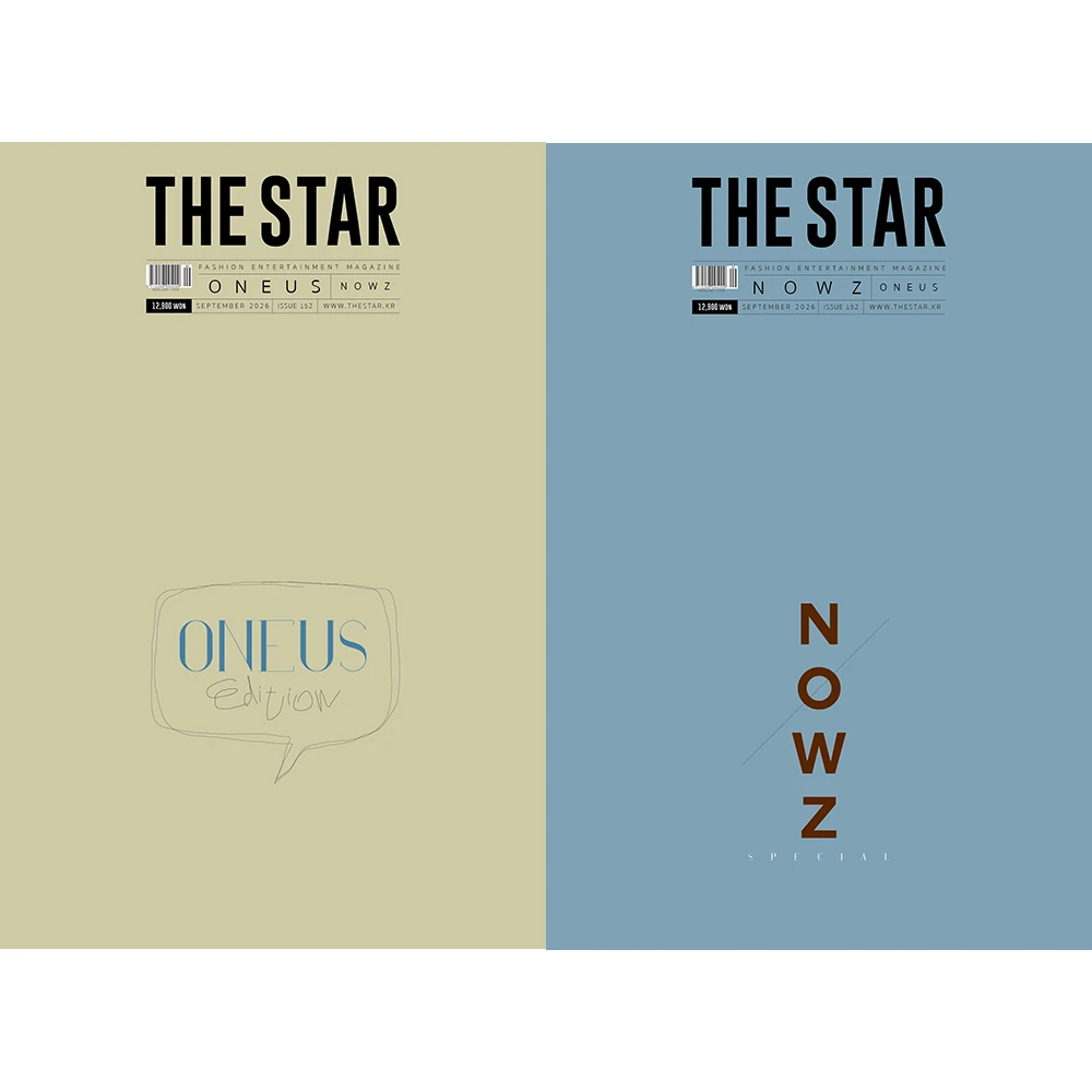 THE STAR September 2026 Issue SET 2 EA Cover: ONEUS, NOWZE