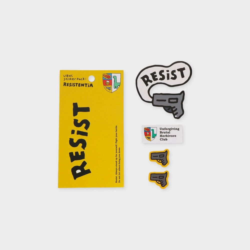 Joguman DECORATIVE STICKER - RESIST