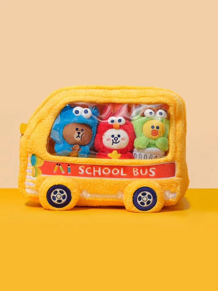 SESAME STREET X LINE FRIENDS bus itabag