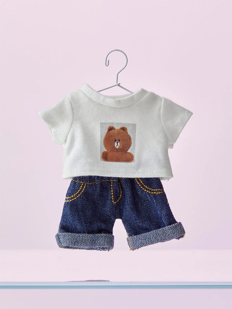 COLLE X MNH Petit Closet White Shirt Set