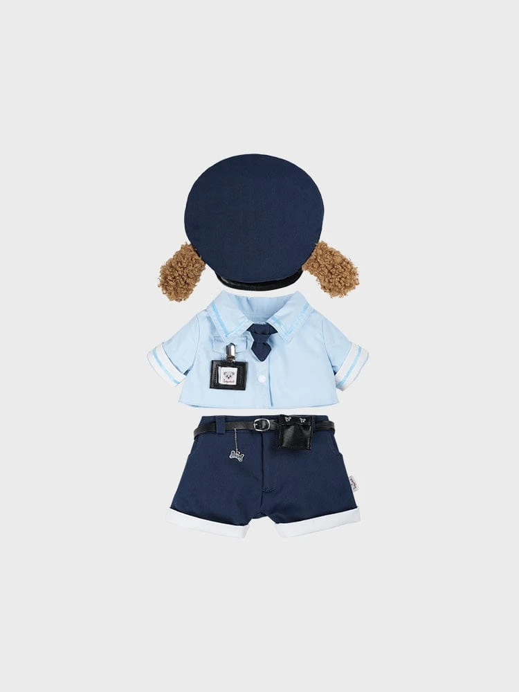 TeddyTales Costume Police Dog M