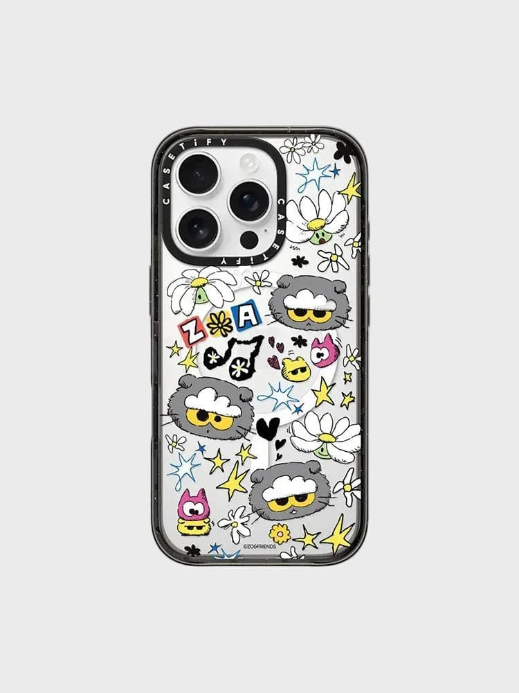 ZO&FRIENDS X CASETiFY Sticker Case (iPhone 16 Pro)