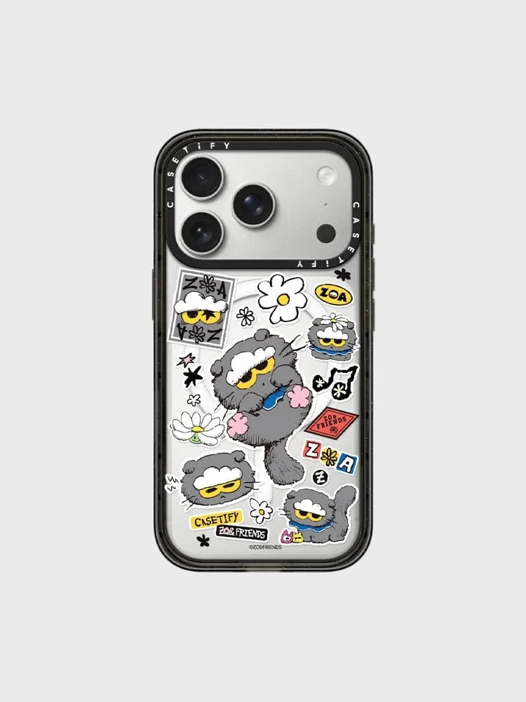ZO&FRIENDS X CASETiFY ZOA Sticker Case (iPhone 17 Pro)